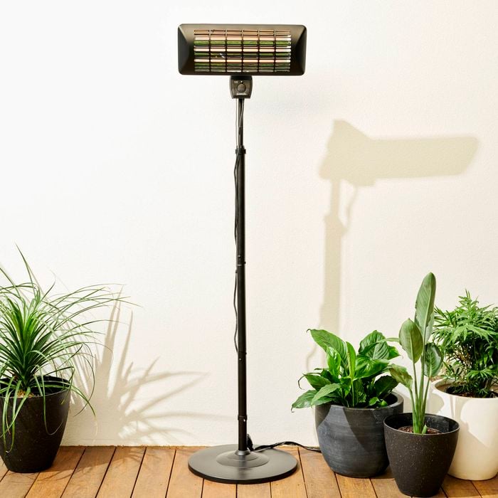 Jumbuck 2000W Black Matte Radiant Patio Heater - Buy now from Celebration Warehouse