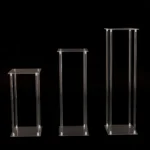 Clear Acrylic Plinth 100cmx29cmx29cm - Buy now from Celebration Warehouse