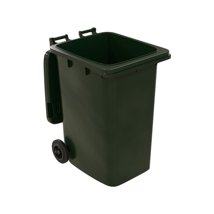 Handy 240L Green Wheelie Bin - Buy now from Celebration Warehouse