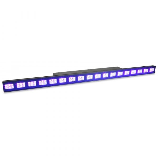 Beamz LCB48-UV LED Ultra Violet Wash Light 18*3W - Buy now from Celebration Warehouse