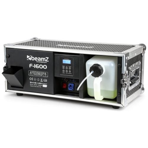 Beamz F1600 Pro Faze Machine with Flightcasee - Buy now from Celebration Warehouse