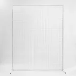 Box Hedge Greenery Wall + White Mesh Frame - (2m x 1.8m) - Buy now from Celebration Warehouse