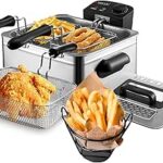 Electric Deep Fryer with Lid - Buy now from Celebration Warehouse