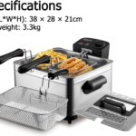 Electric Deep Fryer with Lid - Buy now from Celebration Warehouse