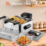 Electric Deep Fryer with Lid - Buy now from Celebration Warehouse