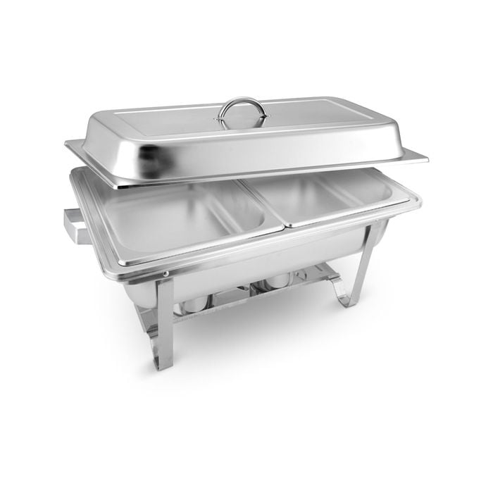 SOGA 4.5L Dual Tray Stainless Steel Chafing Food Warmer Catering Dish - Buy now from Celebration Warehouse
