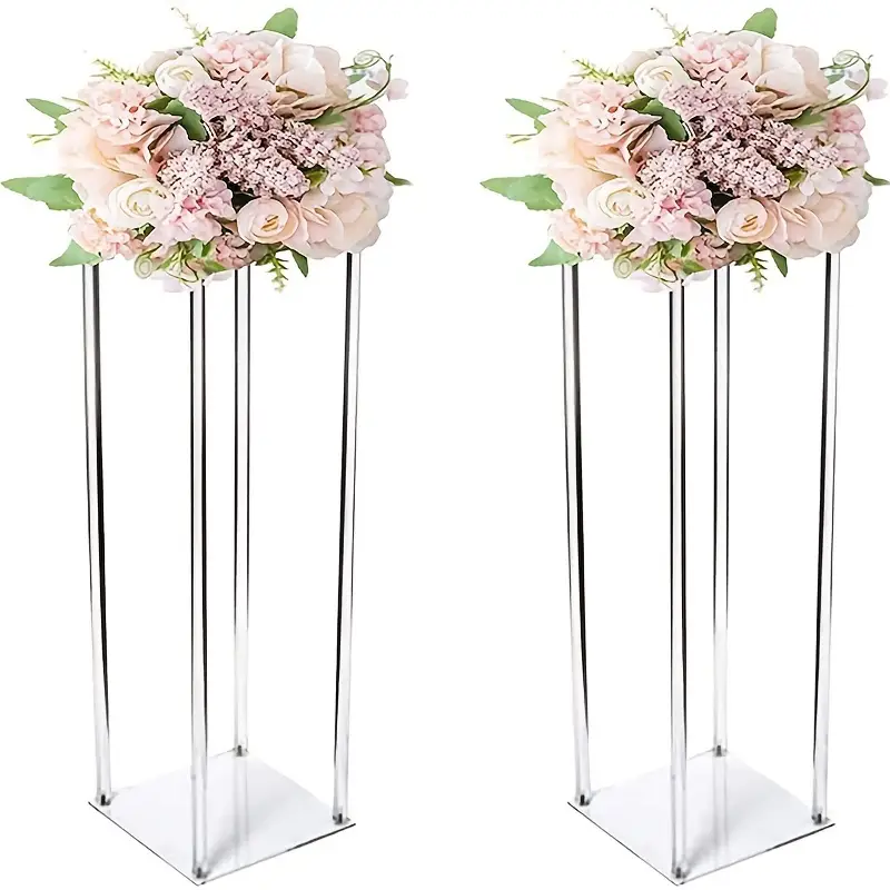 Clear Acrylic Plinth 100cmx29cmx29cm - Buy now from Celebration Warehouse
