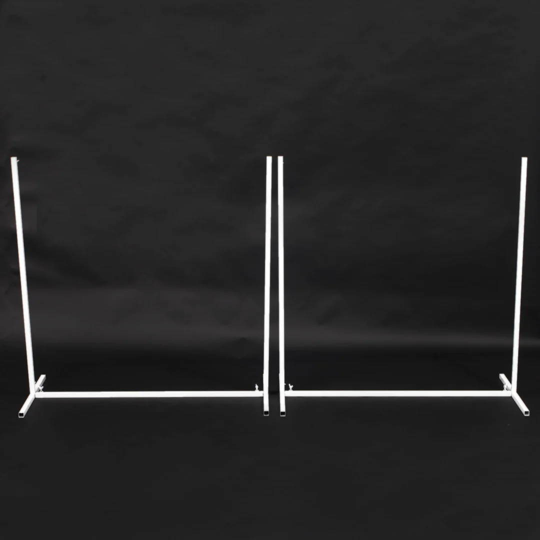 Adjoining 2 Piece Stand Arch / Flower Frame - White - Buy now from Celebration Warehouse