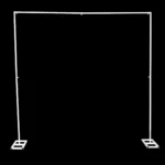Square Stand Arch Decoration Frame - White - Buy now from Celebration Warehouse