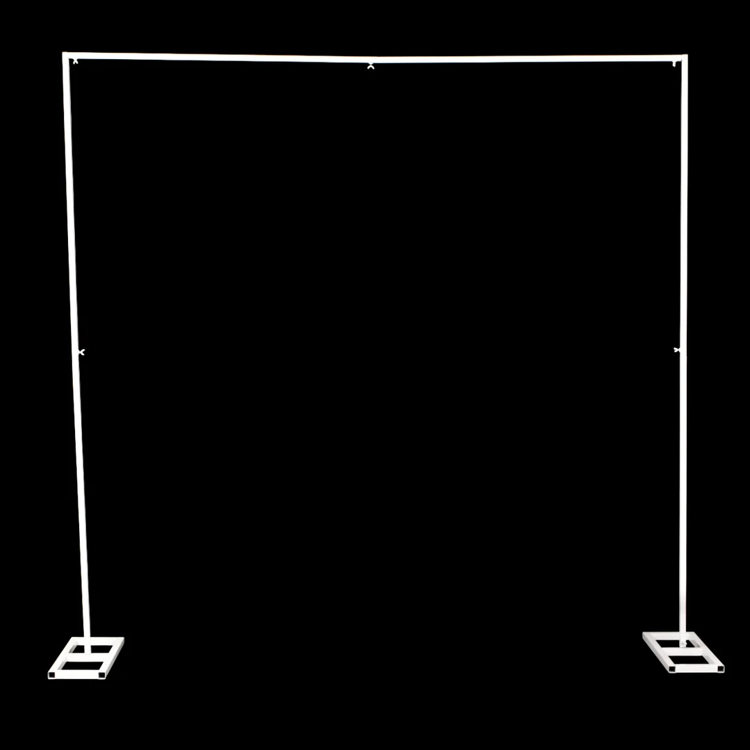 Square Stand Arch Decoration Frame - White - Buy now from Celebration Warehouse