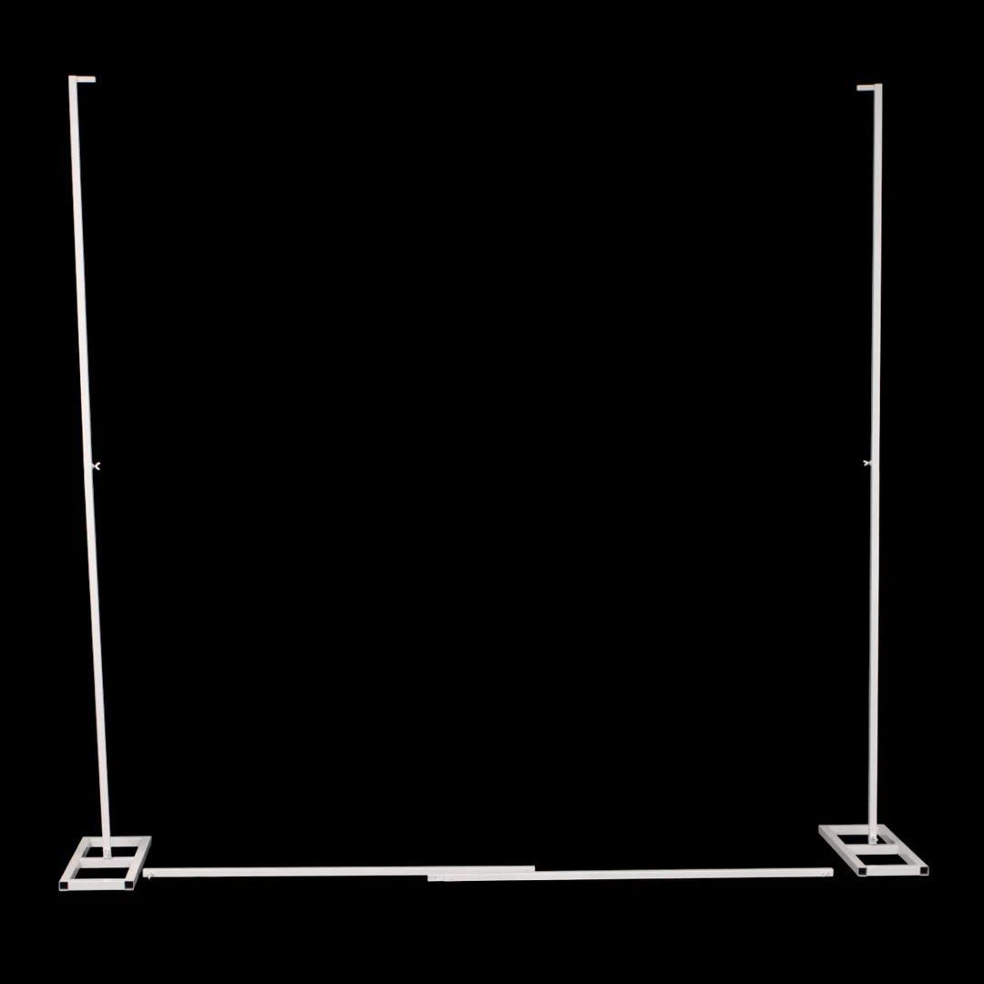Square Stand Arch Decoration Frame - White - Buy now from Celebration Warehouse