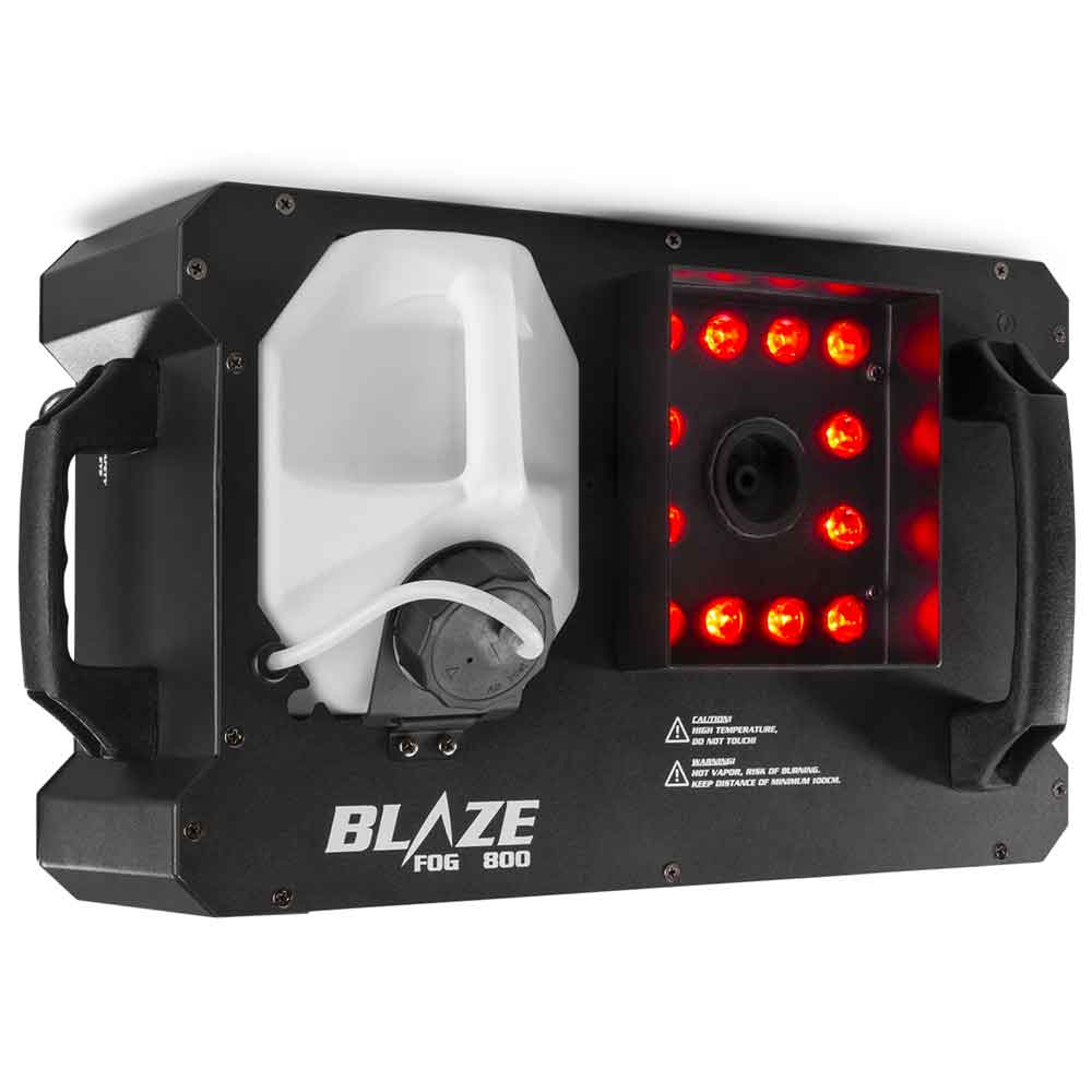 Beamz BLAZE800 Vertical Fogger 12x4W 4in1 LED - Buy now from Celebration Warehouse