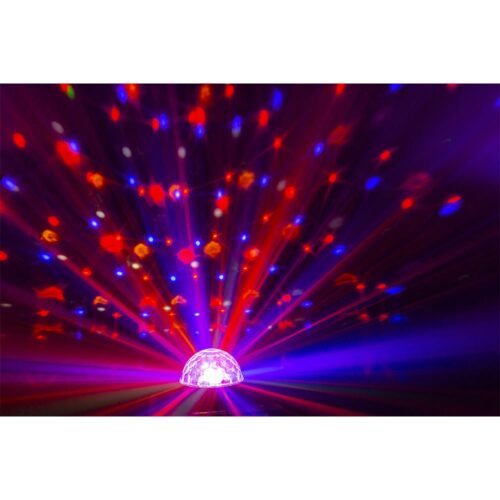 Beamz JB90R Mini Star Jelly Ball DMX LED 9 Colours - Buy now from Celebration Warehouse