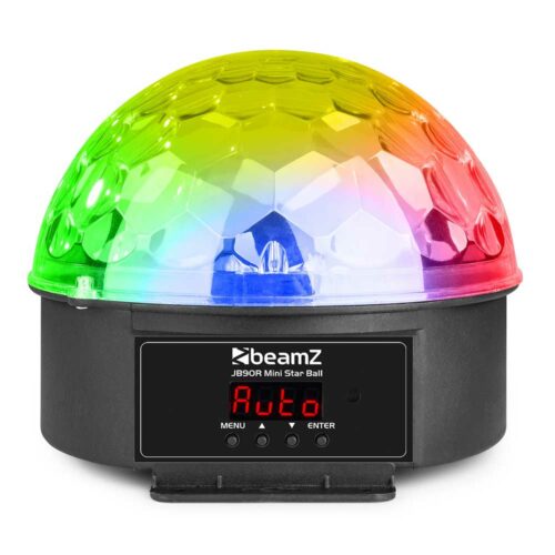Beamz JB90R Mini Star Jelly Ball DMX LED 9 Colours - Buy now from Celebration Warehouse
