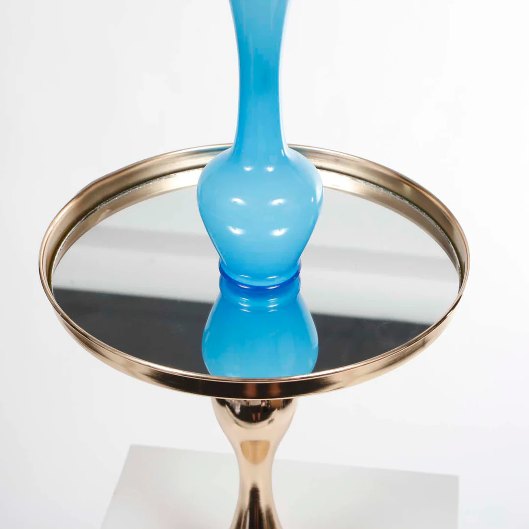 Gold Cake Stand - 25cm wide, 31cm tall - Buy now from Celebration Warehouse