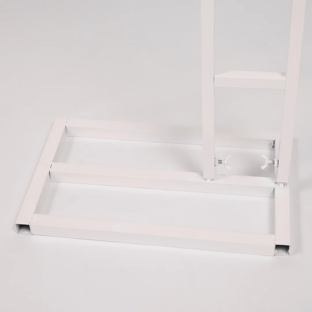 Crescent Arch 2 Piece Flower Frame Package - White - Buy now from Celebration Warehouse