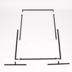 Height Adjustable Freestanding Stand Frame - Black - Buy now from Celebration Warehouse