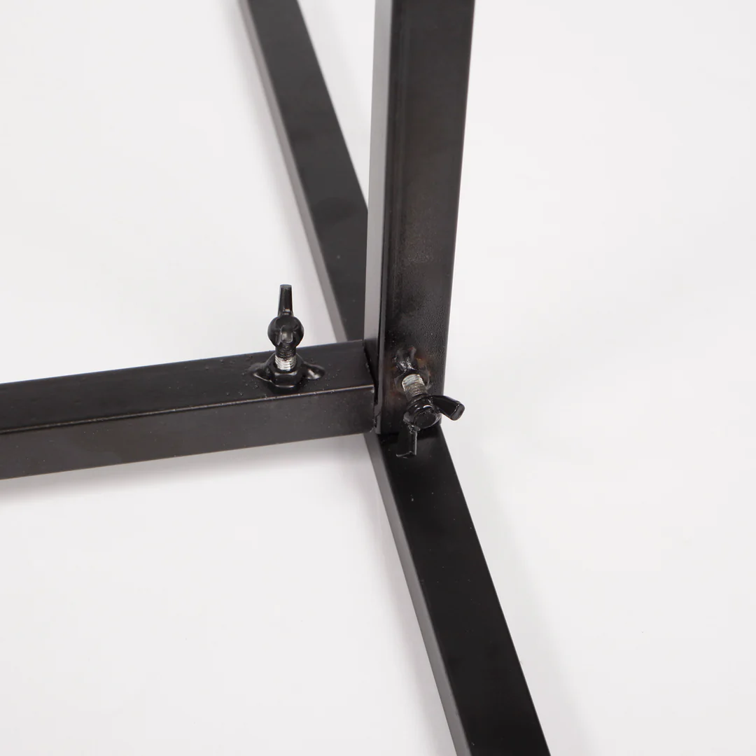 Height Adjustable Freestanding Stand Frame - Black - Buy now from Celebration Warehouse