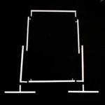 Height Adjustable Freestanding Stand Frame - White - Buy now from Celebration Warehouse