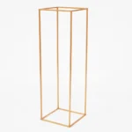 Gold Iron Flower Stand Centrepiece 100cmx31cmx31cm - Buy now from Celebration Warehouse