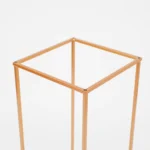 Gold Iron Flower Stand Centrepiece 100cmx31cmx31cm - Buy now from Celebration Warehouse