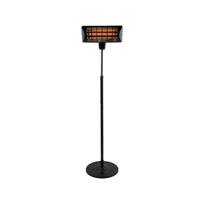 Jumbuck 2000W Black Matte Radiant Patio Heater - Buy now from Celebration Warehouse