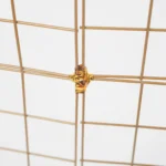 Flower Wall Mesh Stand Frame - Square Edge - GOLD - Buy now from Celebration Warehouse