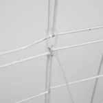 Box Hedge Greenery Wall + White Mesh Frame - (2m x 1.8m) - Buy now from Celebration Warehouse