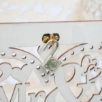 Wishing Well Wedding Card Box - Mr & Mrs Hearts - Buy now from Celebration Warehouse