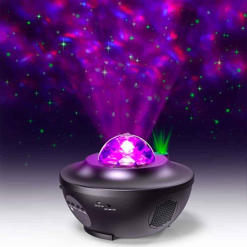 Beamz SkyNight Galaxy Projector BT IRC 2x 3W RGBW LEDs - Buy now from Celebration Warehouse