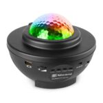 Beamz SkyNight Galaxy Projector BT IRC 2x 3W RGBW LEDs - Buy now from Celebration Warehouse