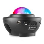 Beamz SkyNight Galaxy Projector BT IRC 2x 3W RGBW LEDs - Buy now from Celebration Warehouse