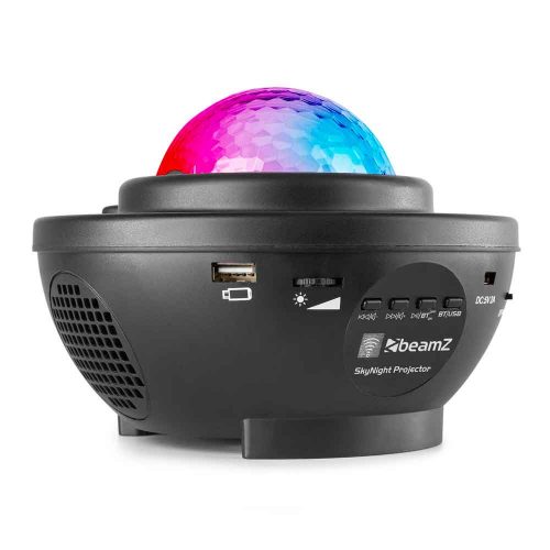 Beamz SkyNight Galaxy Projector BT IRC 2x 3W RGBW LEDs - Buy now from Celebration Warehouse
