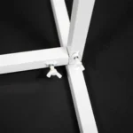 Height Adjustable Freestanding Stand Frame - White - Buy now from Celebration Warehouse