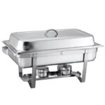 SOGA 4.5L Dual Tray Stainless Steel Chafing Food Warmer Catering Dish - Buy now from Celebration Warehouse