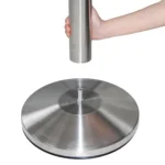 Barrier Posts - Silver with Black belt - Buy now from Celebration Warehouse