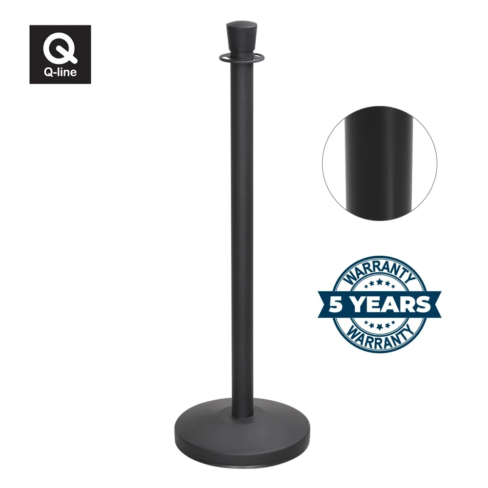 2 Premium Black Bollard - Buy now from Celebration Warehouse