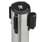 Barrier Posts - Silver with Black belt - Buy now from Celebration Warehouse