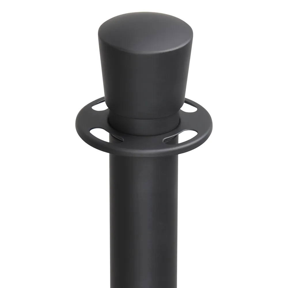 2 Premium Black Bollard - Buy now from Celebration Warehouse