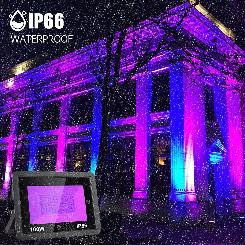 UV LED Flood Light Stage Light Blacklight Dance Party Bar-celebration warehouse